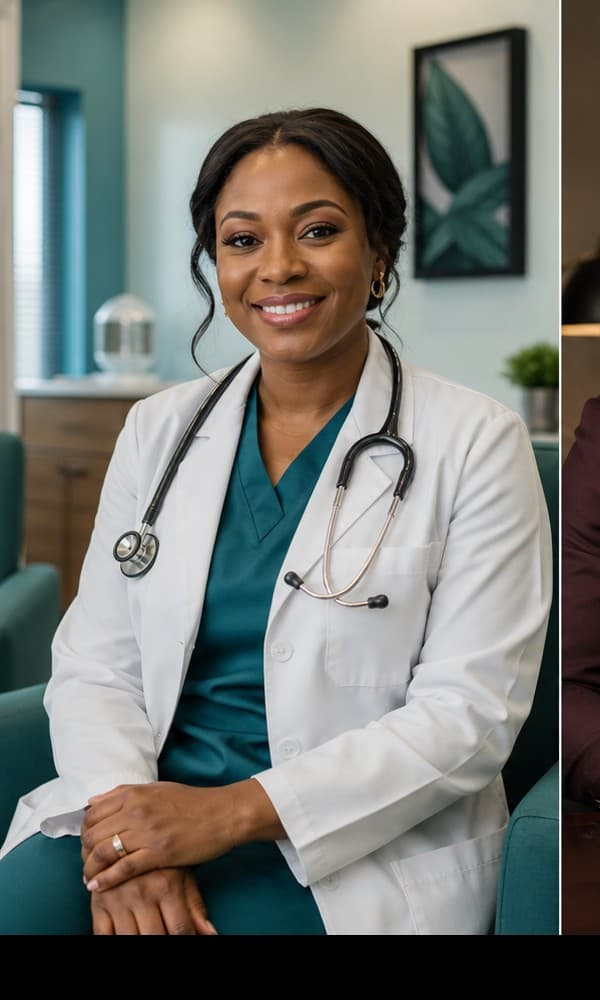 Dr Nneka Obi in her Lagos clinic